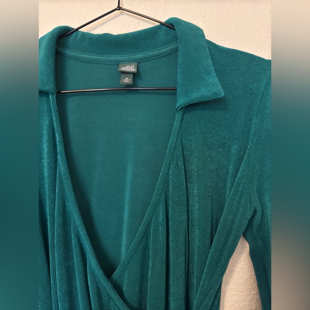 Green dress